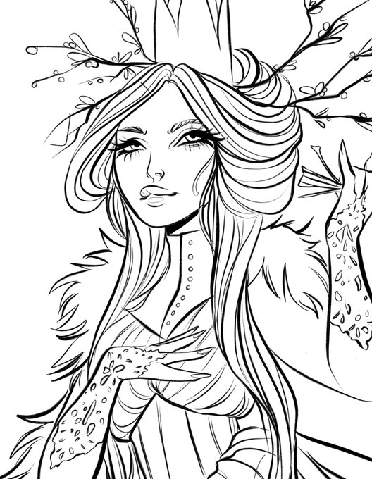 Sketching out commissions! 