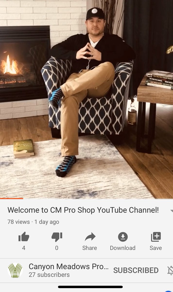 Officially up and running! Tune into our new YouTube channel - “Canyon Meadows Pro Shop” to watch Head Professional <a href="/CanyonMatt/">Matt Freeman</a> kick things off. #adaptordie youtube.com/channel/UCuPio…