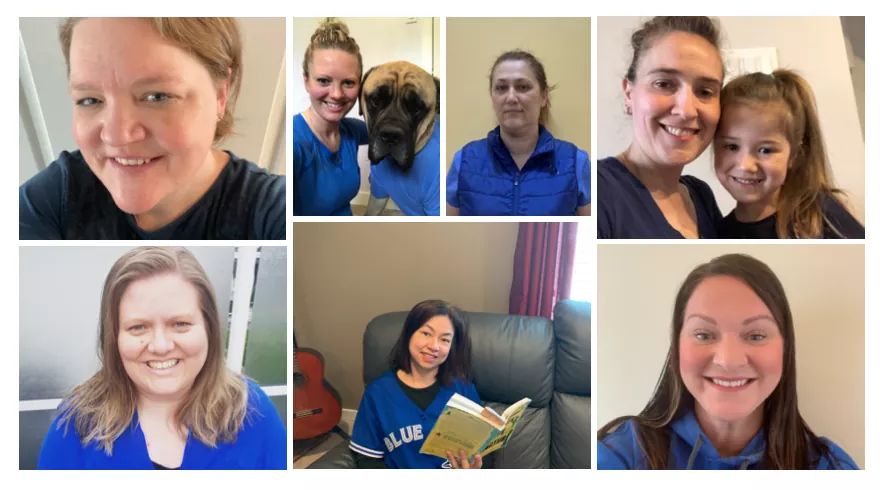 DavieJonesSD42's tweet photo. Davie Jones Staff are Lighting it up Blue (virtually) for #AutismAcceptance #AutismAwareness @sd42news https://t.co/NgTcrwES4y