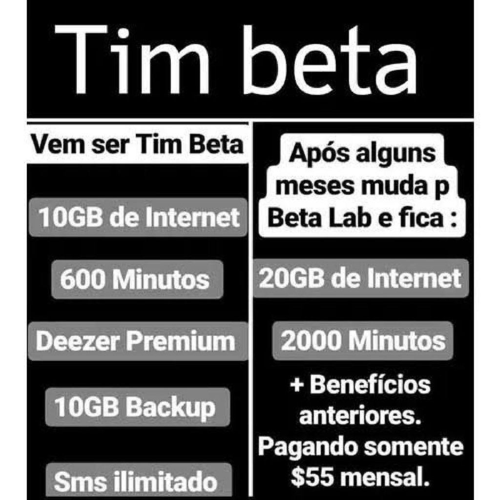 TeloStore's tweet image. Promoção! Um tim Beta grátis para o Primeiro que for ao Storie da Telo Store e mandar um salve aqui do Twitter! Instagram: @TeloStore! 

Única Regra: Dar RT nesse post!