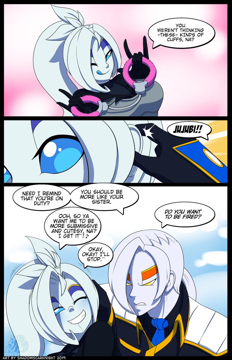 Gosh I should've used an edited version of this template--
ANYWHO, hope you guys don't mind me giving this go one more time, albeit with a much less complex yet more wily and fun OC like Jujubi here. ^^