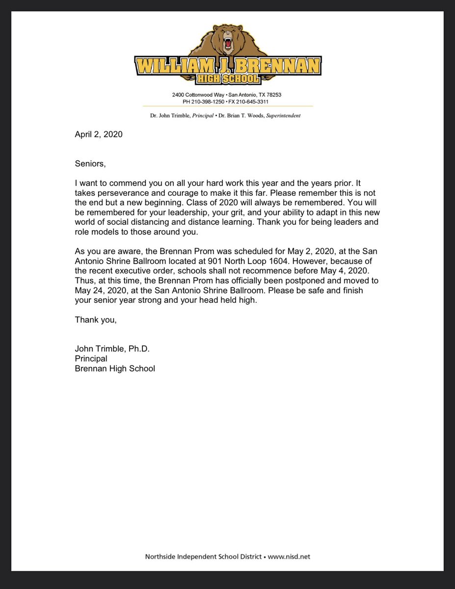 Brennan High School tweet media