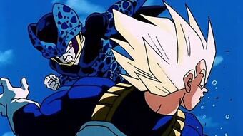 The fact that a barely injured Goku and completely uninjured Vegeta got their asses beat by a Cell Jr. still keeps me up at night