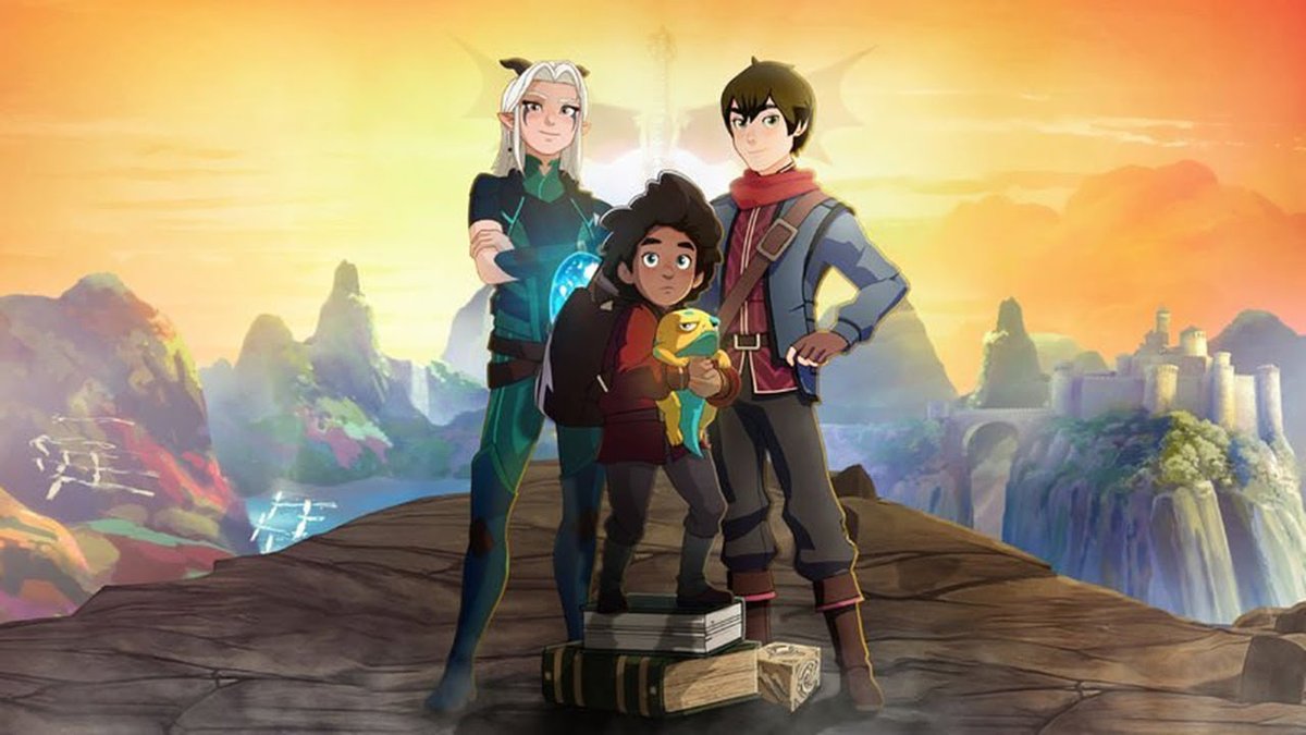  #TheDragonPrince is a wonderful spiritual successor to  #AvatarTheLastAirbender &  #TheLegendOfKorra. Co-created by “Avatar” writer Aaron Ehasz,  #TheDragonPrince combines beautiful animation, deep lore & complex characters for an intriguing fantasy series  https://bit.ly/3aw2Xl2 