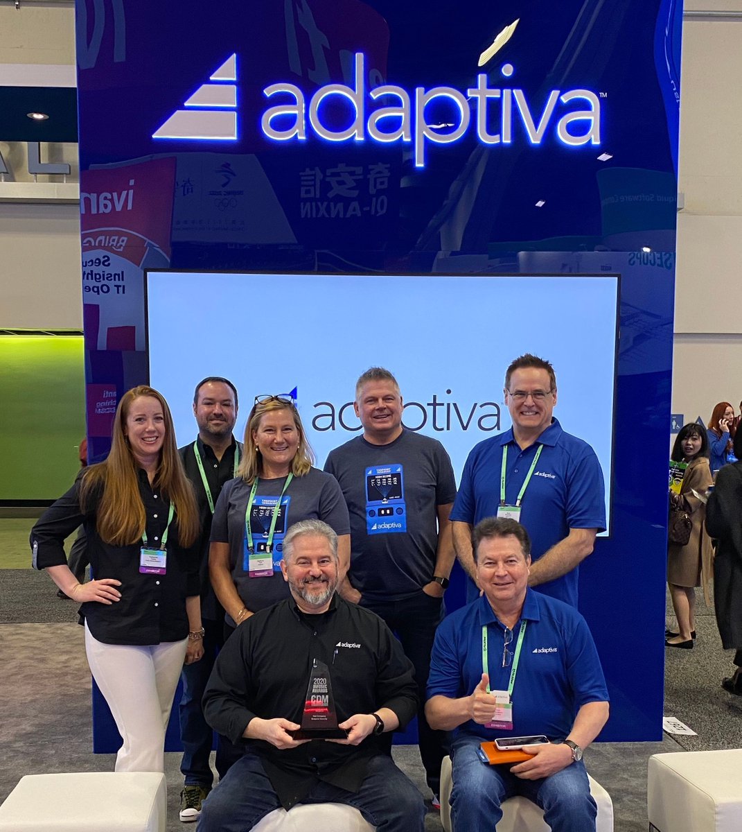 adaptiva's tweet photo. Adaptiva is a Hot Company, winning the Endpoint Security Award at #RSAConference. Thank you! #RSAC #RSAC2020 #MEMCM #Security #EvolveVM https://t.co/ZpaEvvtjYH
