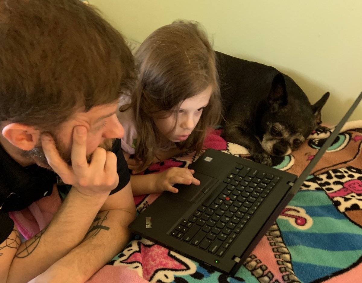 frank_wapole's tweet photo. Playing Math Bingo with Joey and Lily; Joey is Striving to learn, but Lily is kinda doggin’ it... #sabresathome https://t.co/Ujh5S1nMZs