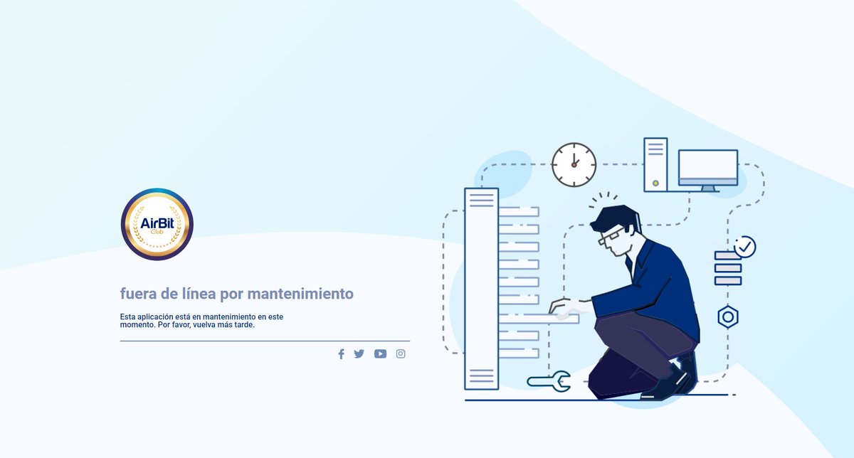 BogazzMc's tweet photo. @RenatoRodrigIO @AirBitOfficial 
Hasta cuando se podra ingresar a la pagina del club?
Cuando se podrán hacer hacer los retiros?
o están en cuarentena también?
ya van mas de 96 hrs sin servicio https://t.co/qU6YkYTgTc
