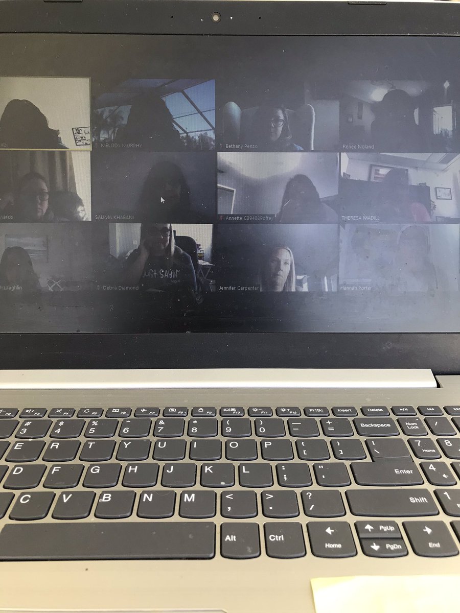 ILT meeting via Zoom.