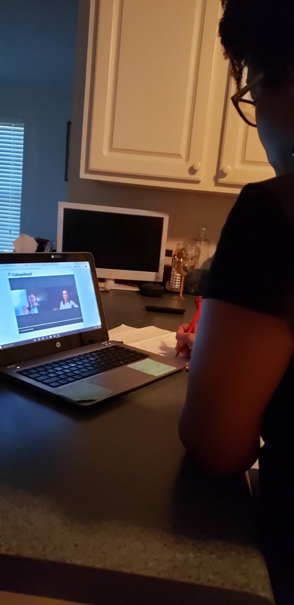 AAS_HCS's tweet image. Mrs. Fonville is participating in a College Board webinar to learn about the latest updates for AP Human Geography. #NeverStopLearning @DLinnBwell