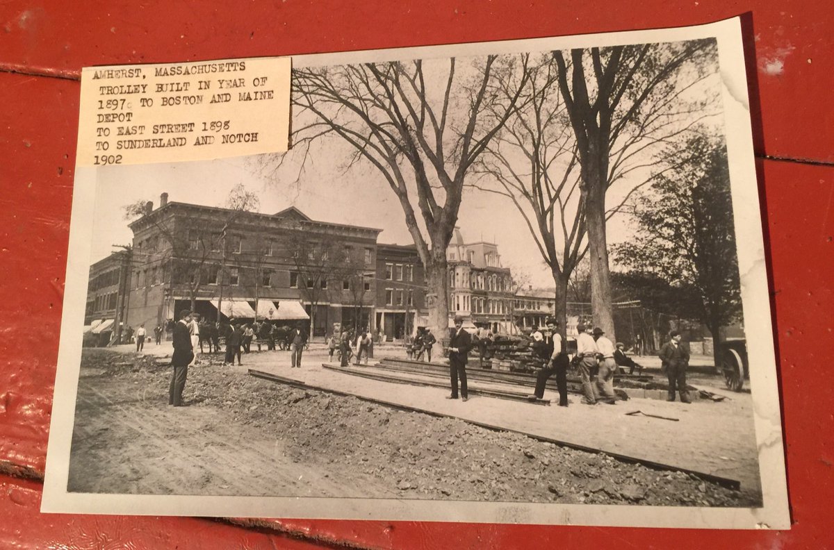 AmherstAreaCC's tweet photo. #ThrowbackThursday provided to us by Cinda Jones of The Mill District reminds us that sometime soon we will be back to engaging in conversations around parking, transportation, placemaking, and creating a #DynamicDowntown #Amherst #EverythingChanges #EverythingStaysTheSame https://t.co/FwrcWObidS