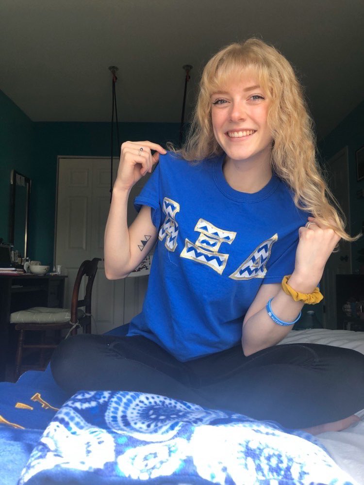 MCAlphaXiDelta's tweet photo. We wear blue on 4/2 for World Autism Awareness Day!💙🤍 https://t.co/yYOnmhH4aL