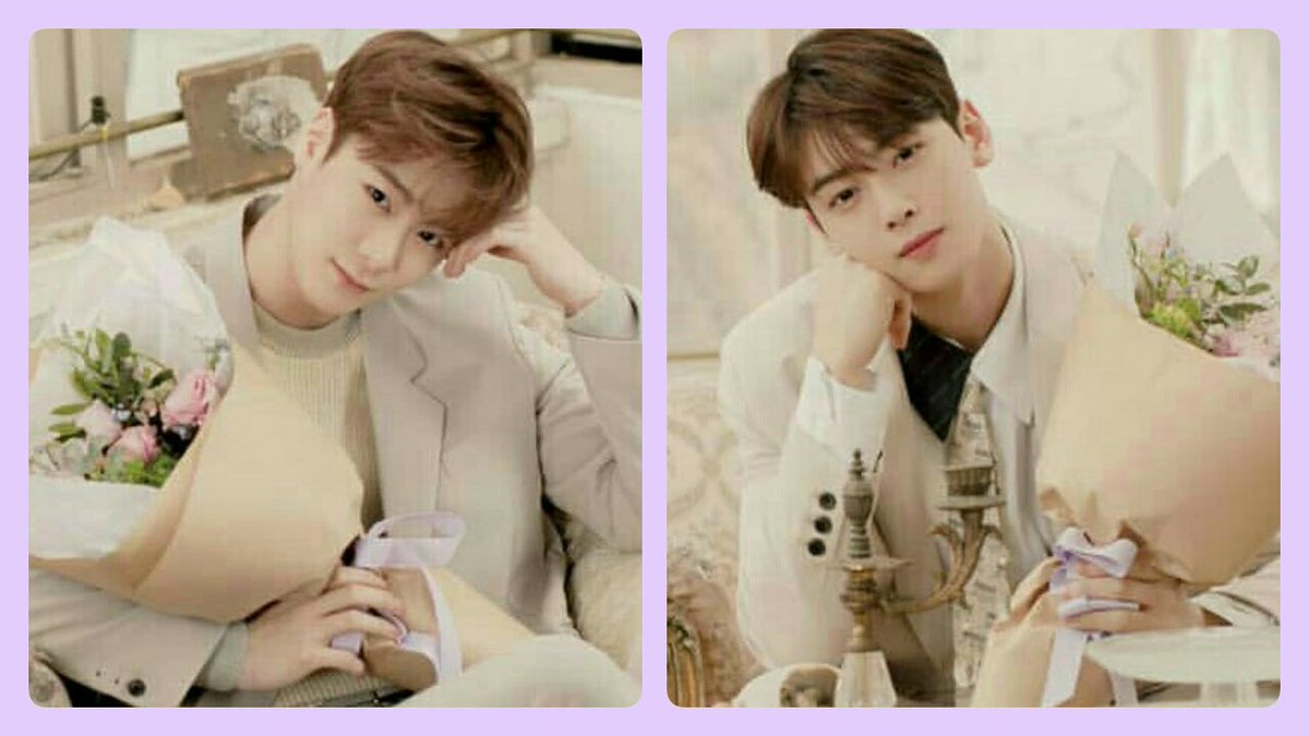 ASTRO's One&Only Shots. I'm not sure how this happened behind the scenes, but  #BINWOO has very similar poses. Not sure, If they did it on purpose or whatever.  #binu  @offclASTRO  @ASTRO_Staff  #MOONBIN  #CHAEUNWOO