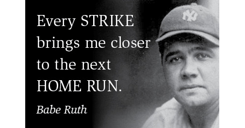 Failure brings you closer to success