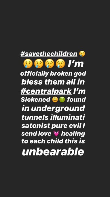 #SaveTheChildren I can’t believe what im seeing #CentralPark 😢😢😢totally sickening what monsters do this