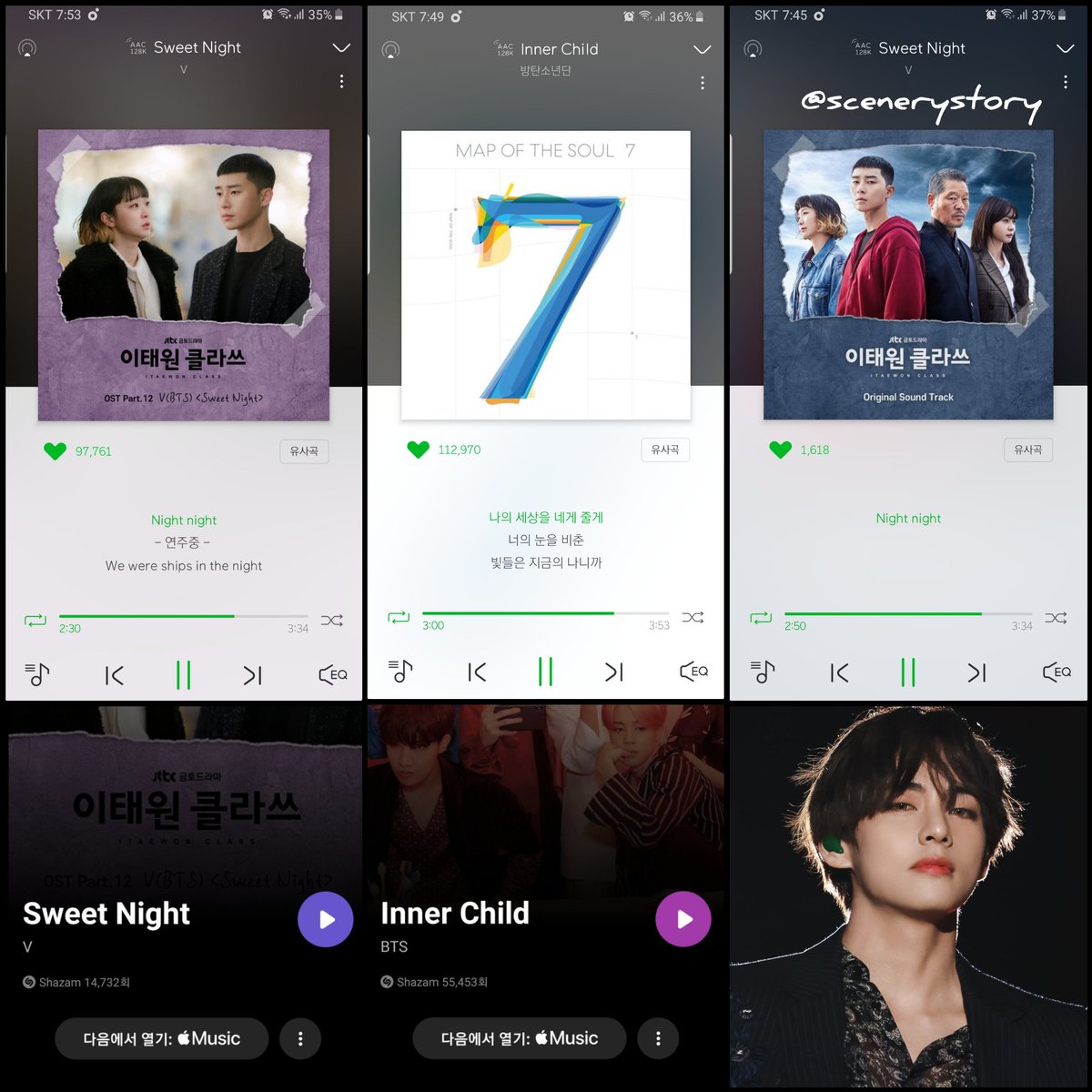 scenerystory's tweet photo. 🍓사클 #태형3종세트+멜론🐻

🧚‍♀️태프님들~천사같은 태형이를 위해
 #숨쉬듯스밍 함께 해 주세요🙆‍♀️😊
🌟아일미튭 4월6일 마감🌟

#WinterBear113M👉113.681.283
#풍경178M👉178.257.992
#네시64M👉64.585.465

#TAEHYUNG #BTSV #방탄소년단뷔
@BTS_twt https://t.co/XYYS1NaEuI