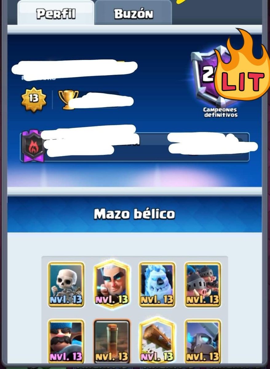 Quedan unos días de temporada y estaré pusheando cuentas a cualquier cantidad de copas(de preferencia pekka, monta, puercos, cementerio o minero rompemuros)
Cualquier oferta al MD 🤠
Like y RT agradece 🙁
De está temporada depende si sigo en el juego o no.