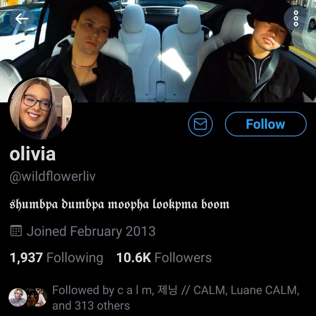 n e ways, this is my last time talking about it, bUt - everyone has until the end of the day to unfollow bc i& #39;m breaking mutuals with anyone who still thinks it& #39;s okay to follow someone who has proven to be problematic countless of times :)@/wildflowerliv