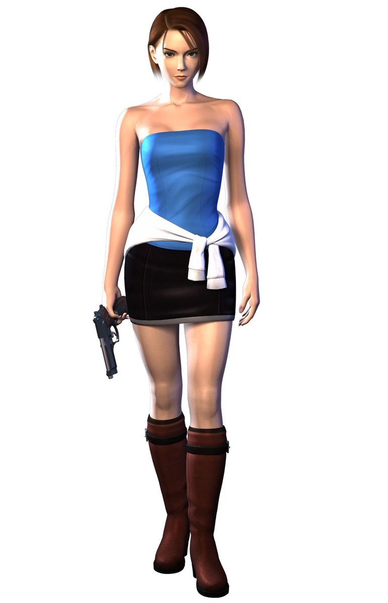 Jill’s Resident Evil 3 Pre-Order Costume IS NOT her original outfit. They changed her skirt to a skort. I guess the Ethics Department wins again...   #ResidentEvil3