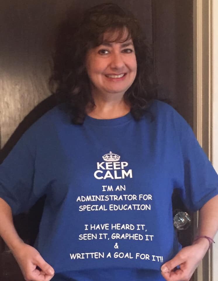 ginarscala's tweet photo. One of my colleagues!  ESU is the best! Thanks for your support! @ESU_CEC @ESUCollegeofEd @PresidentWelsh https://t.co/SDT4qhy5Qi