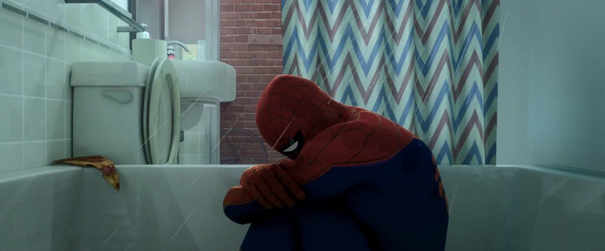 Esto es importante: este Peter está totalmente roto. Después de ser Spider-Man por 20 años, perder a sus seres queridos y su pasión, está empezando a dudar si realmente todo valió la pena...