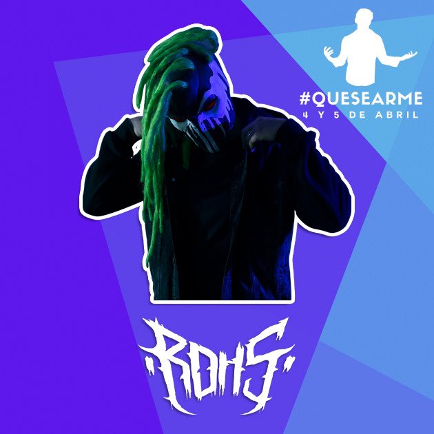 RDHS's tweet photo. Domingo 5:20pm @QueSeArmeFest  🔥 https://t.co/eC5R8I8QcY