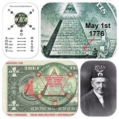 1776 was such a busy year. The Bavarian Illuminati was supposedly founded May 1st 1776. That would mean the  #Illuminati would have already taken over Masonry, like they would even have to. That means the  #SaturnDeathCults started The New World either way.  #truth  #woke