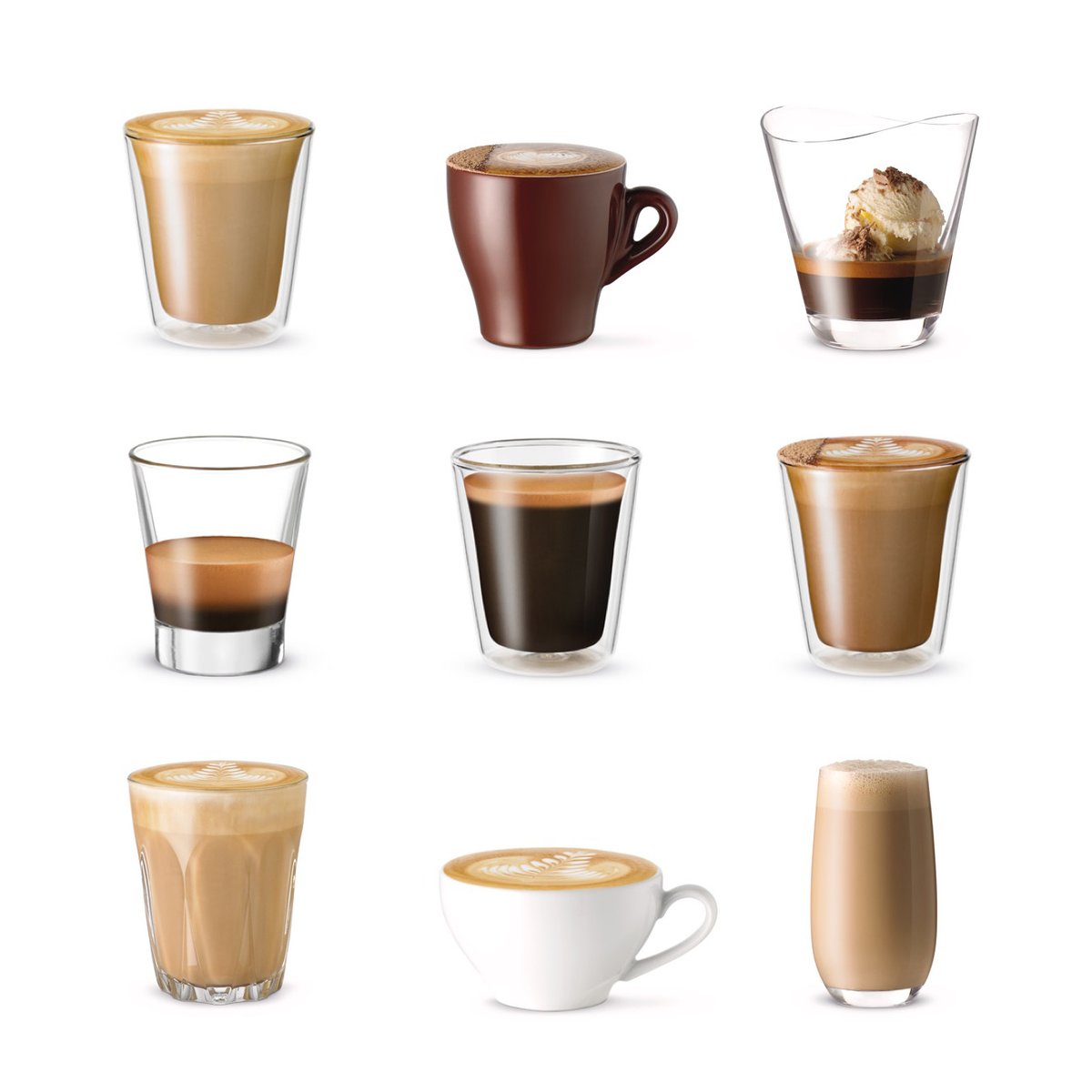 Want to know the difference between a Ristretto, a Latte and other espresso favorites? So do we! Just kidding, we know all about it, and you will too after this quick tutorial. bddy.me/2R9fuDf