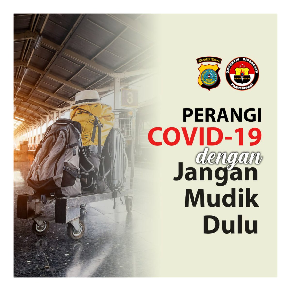 DivHumas_Polri's tweet photo. Hallo Sobat Polri
Mari Perangi Covid-19 dengan Jangan Mudik Dulu https://t.co/f9BCsmVi2A