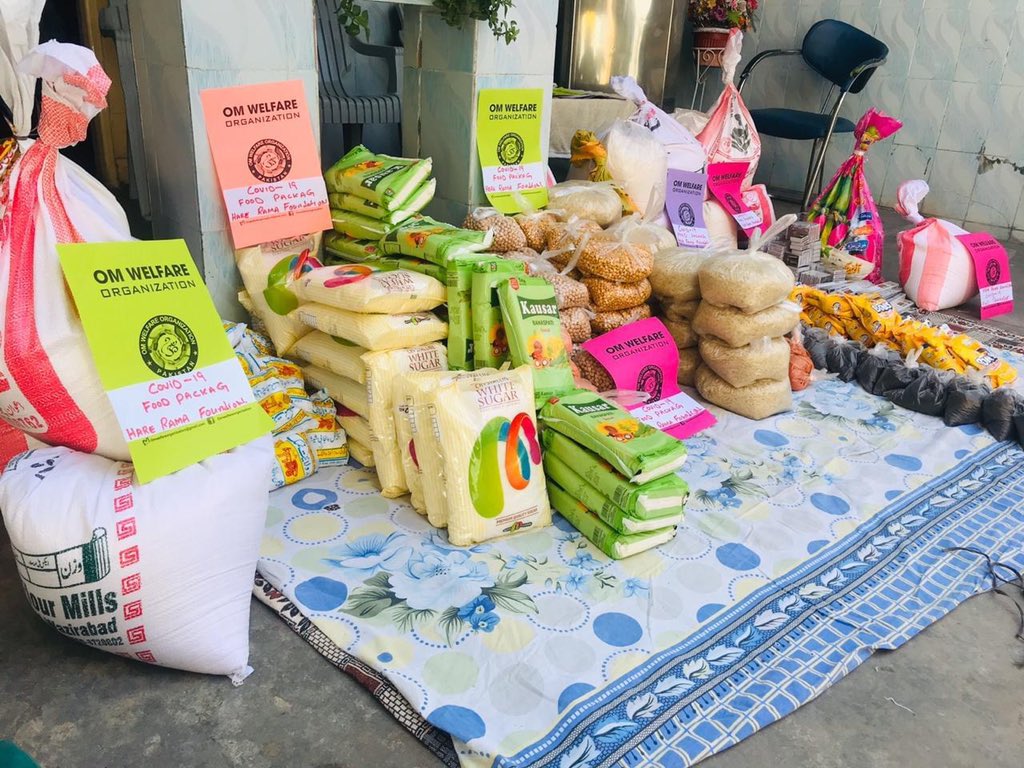 DanishKaneria61's tweet photo. Your donation is at work. Volunteers in Naushera are distributing groceries to needy people of minority community. I request you all to donate some money for minorities in Pakistan: https://t.co/yDz3i8gZps #COVID19Pandemic https://t.co/ZfCxQaQvcb