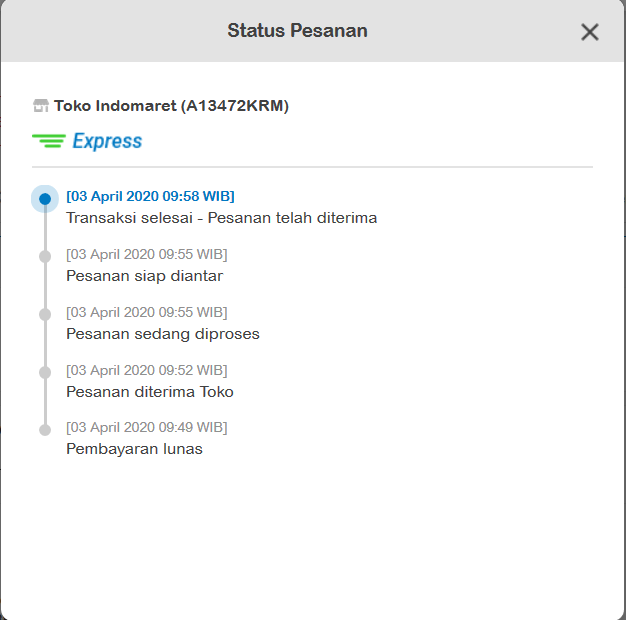 arif2fast's tweet photo. @KlikIndomaret status sudah diterima, tp sampai detik ini ga ada barang yg sampai, informasipun juga ga ada https://t.co/757HelVIvo