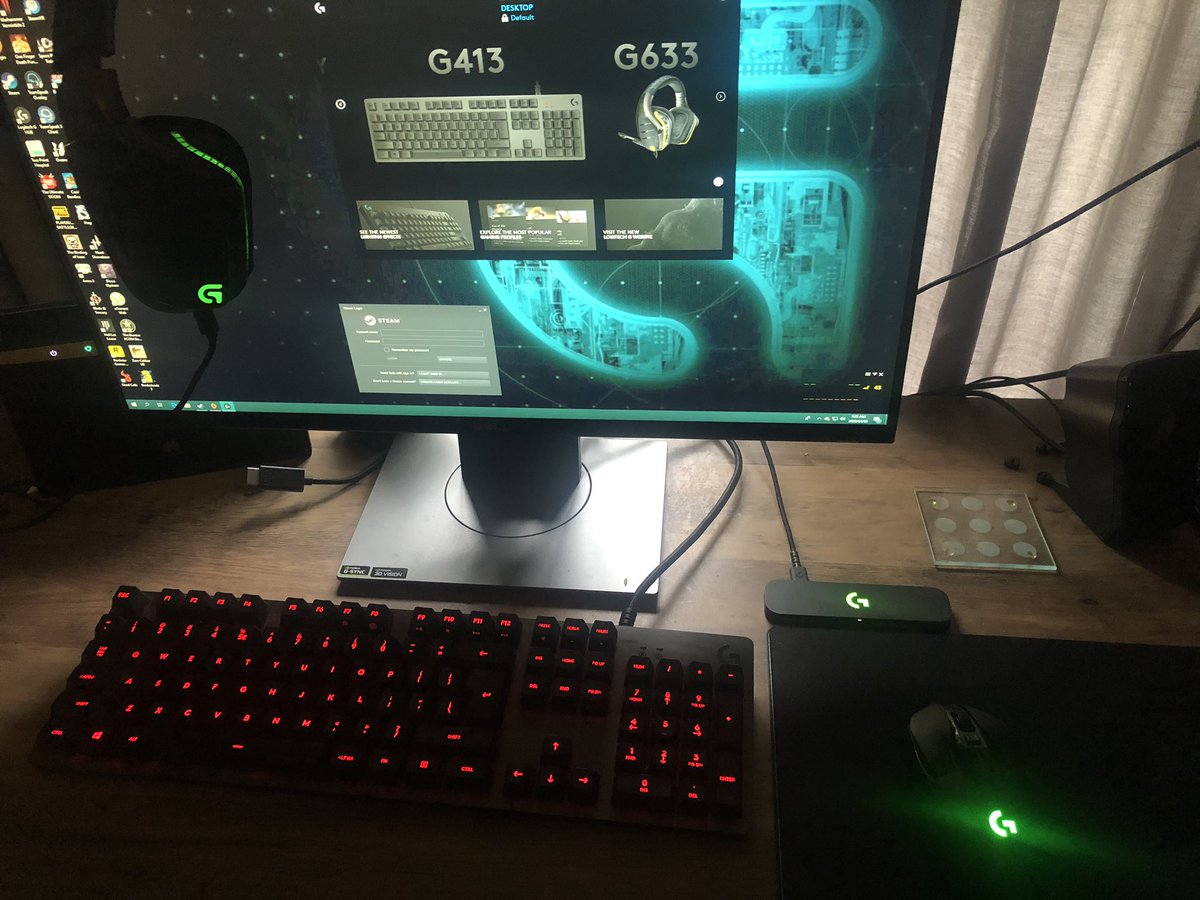 SuperDan92's tweet photo. @TechGirlZA This is how you #PlayathomeZA during the lockdown, with #LogitechG https://t.co/BCucS4JjCz