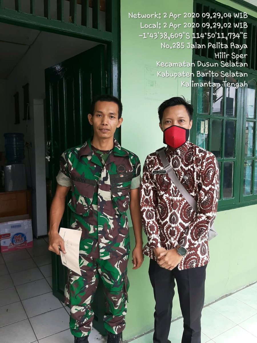 HadiViendi's tweet photo. Menyampaikan surat dari Disdagkop kab. Barito Selaran perihal penudaan RAT untuk sementara dalam menghindari penyebaran COVID 19 kpd Kop Kartika Kodim
#PPKLKemenkop
#Penyuluhkoperasi
#kemenkopUKM
#Pendampingan
#PPKLBarsel
#PPKLKalteng
#AktivatorKoperasi https://t.co/nox8gYexkQ