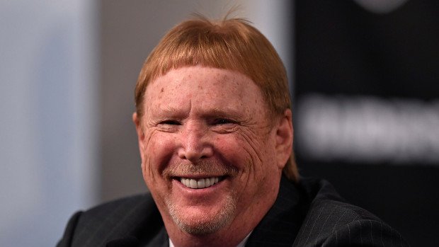 ZackBornstein's tweet photo. Today I learned about Raiders owner Mark Davis and his tiny little bangs, and it should be punishable by jail that you all have kept these from me for so long https://t.co/0J9BJyGsQH