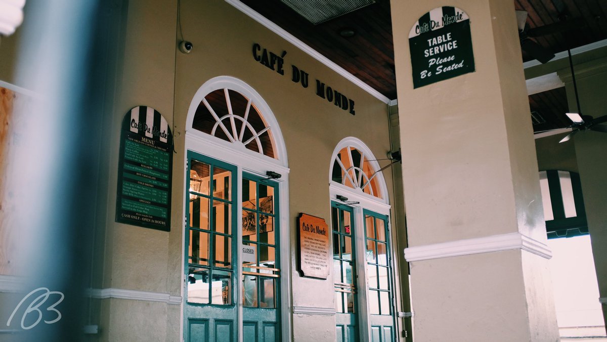 brandonbaudier's tweet photo. #NewOrleans without beignets just doesn’t feel right. The French Quarter is mourning.

#emptystreets #covıd19 #corona #quarantine #nola #icpconcerned #artinthetimeofcorona https://t.co/GrY7hwYxtp