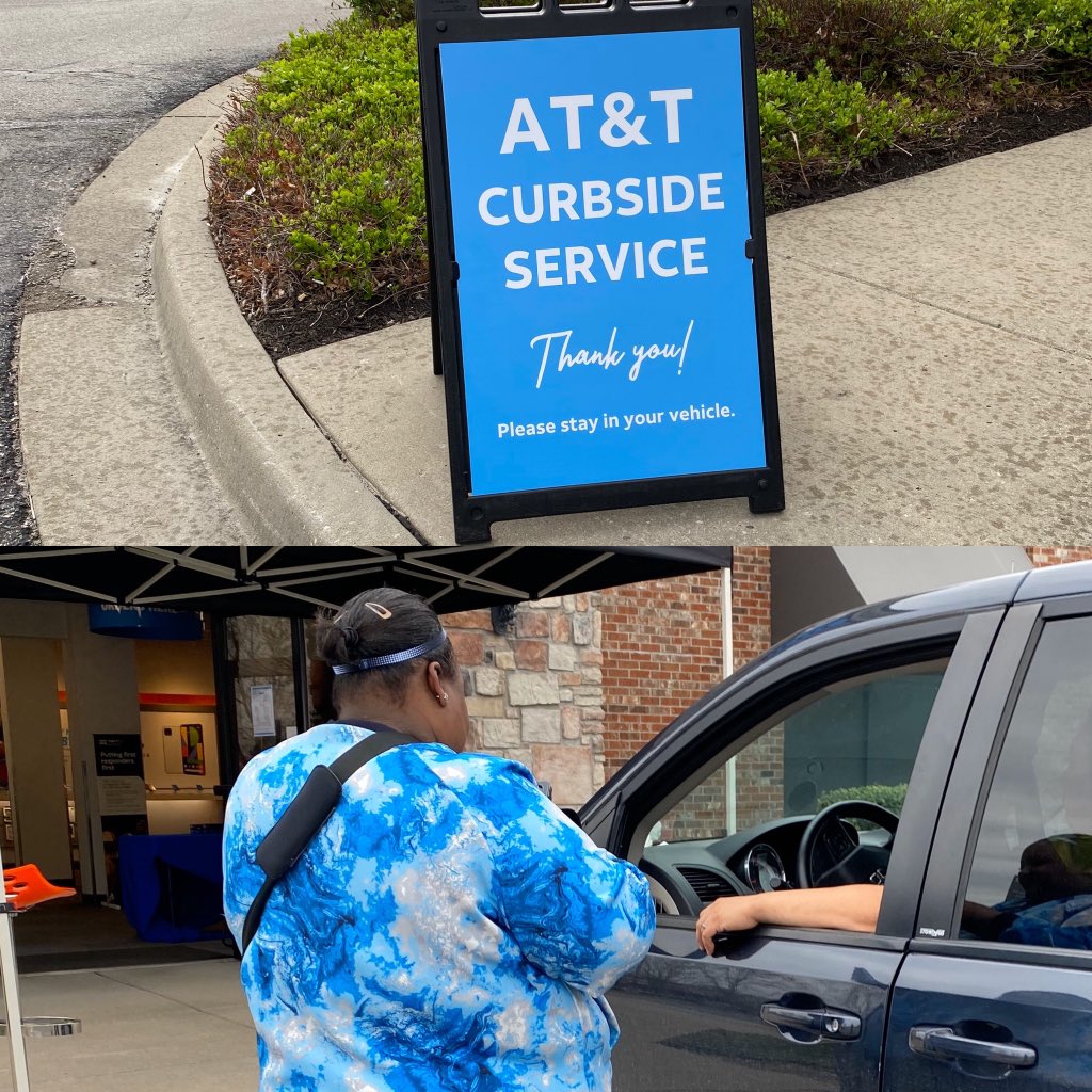 Aaron Williams (@aaronwilliamskc) on Twitter photo Curbside Service is not only great for social distancing but for customers that have a hard time getting in and out of their cars. Helping customers in all situations!! #socialdistancing
#KAMO #Hunted4Number1 #LifeatATT <a href="/Team_LibertyMO/">Team_Liberty</a> <a href="/BrandonClaybern/">Brandon Claybern</a> <a href="/Woody0709/">Chris Woodard</a> <a href="/KAMOkonnects/">πΎπ΄ππ</a> Curbside Service is not only great for social distancing but for customers that have a hard time getting in and out of their cars. Helping customers in all situations!! #socialdistancing
#KAMO #Hunted4Number1 #LifeatATT <a href="/Team_LibertyMO/">Team_Liberty</a> <a href="/BrandonClaybern/">Brandon Claybern</a> <a href="/Woody0709/">Chris Woodard</a> <a href="/KAMOkonnects/">πΎπ΄ππ</a>