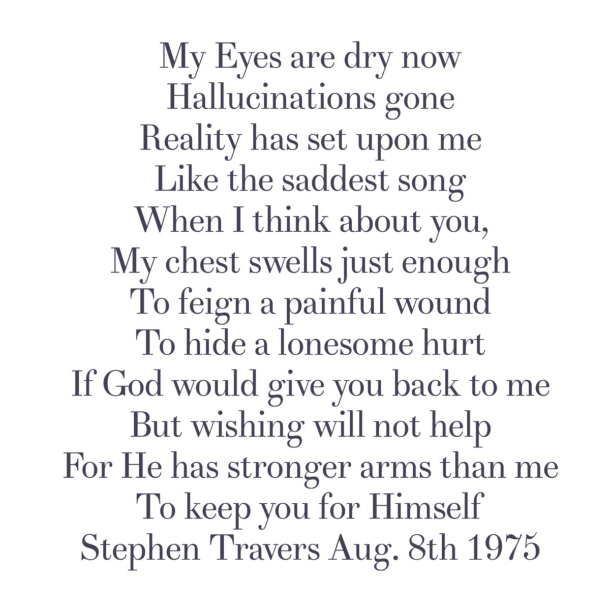 MiamiShowband's tweet photo. When I was recovering in hospital from my injuries, I found it difficult to talk about my Miami Showband friends. My wife, Anne, who was only 21 suggested that I write something instead so I wrote this to Tony, Fran and Brian. Perhaps it can help someone who has lost a loved one. https://t.co/brVjfqHq1I