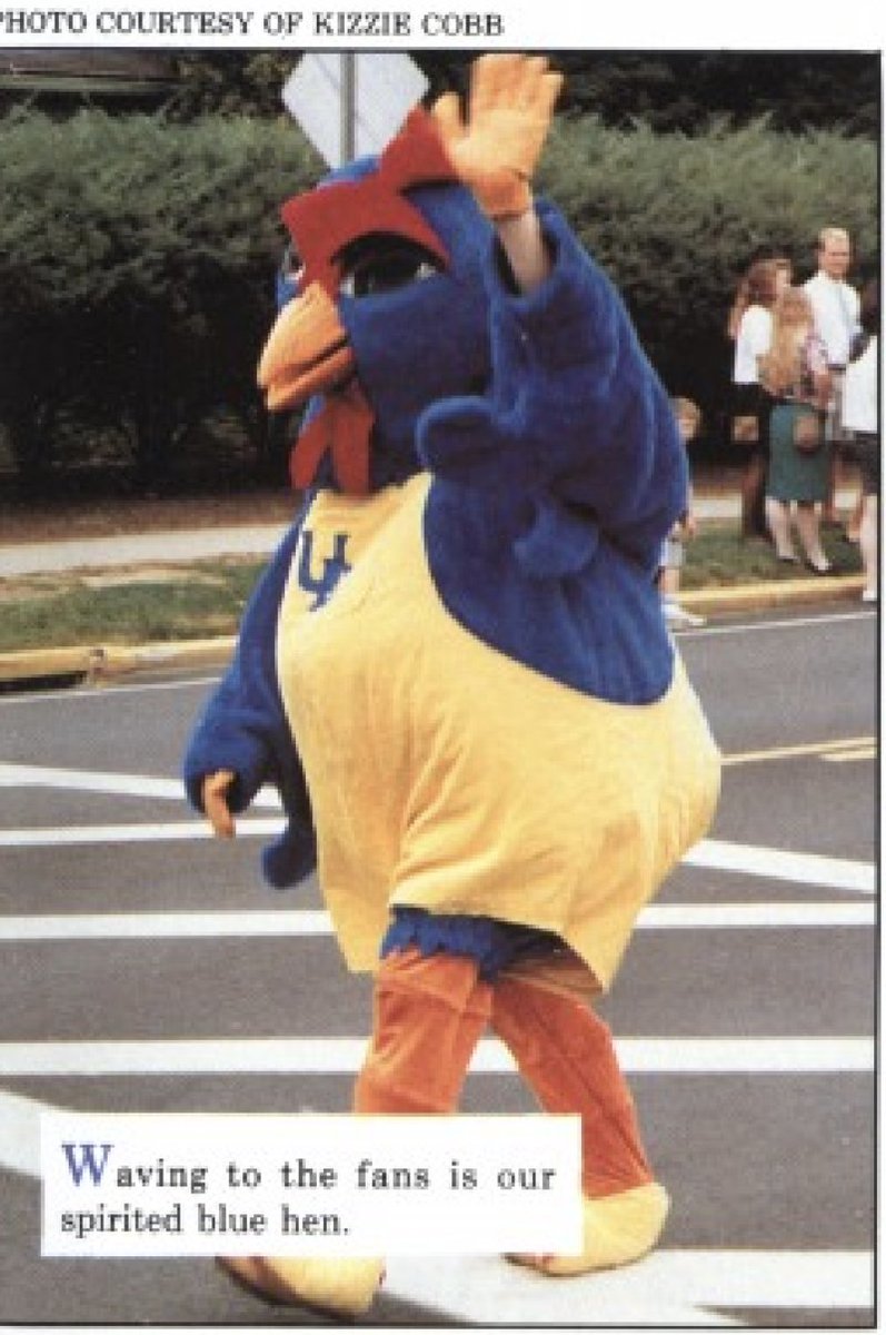 Just in case one of the six people who lives in Delaware sees this though, I'll give you your precious blue hen.In keeping with your state's corporate-friendly atmosphere! though, it's not a  #StayAtHomeSafari bird.It's a Mascot.You can keep YoUDee. He's all yours.