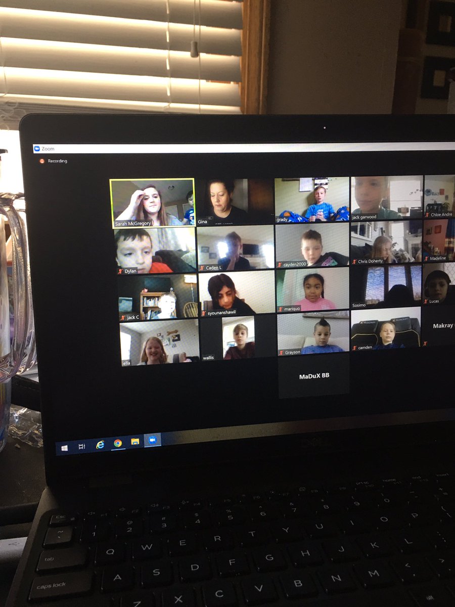 MrsSample158's tweet photo. The new normal! Team meetings and jumping in on classes! It’s what we do to make sure we take care of our Ss and ourselves! @LeggeeLeopards #explore158 #team158 #imissmystudents https://t.co/Rqps6joI3e
