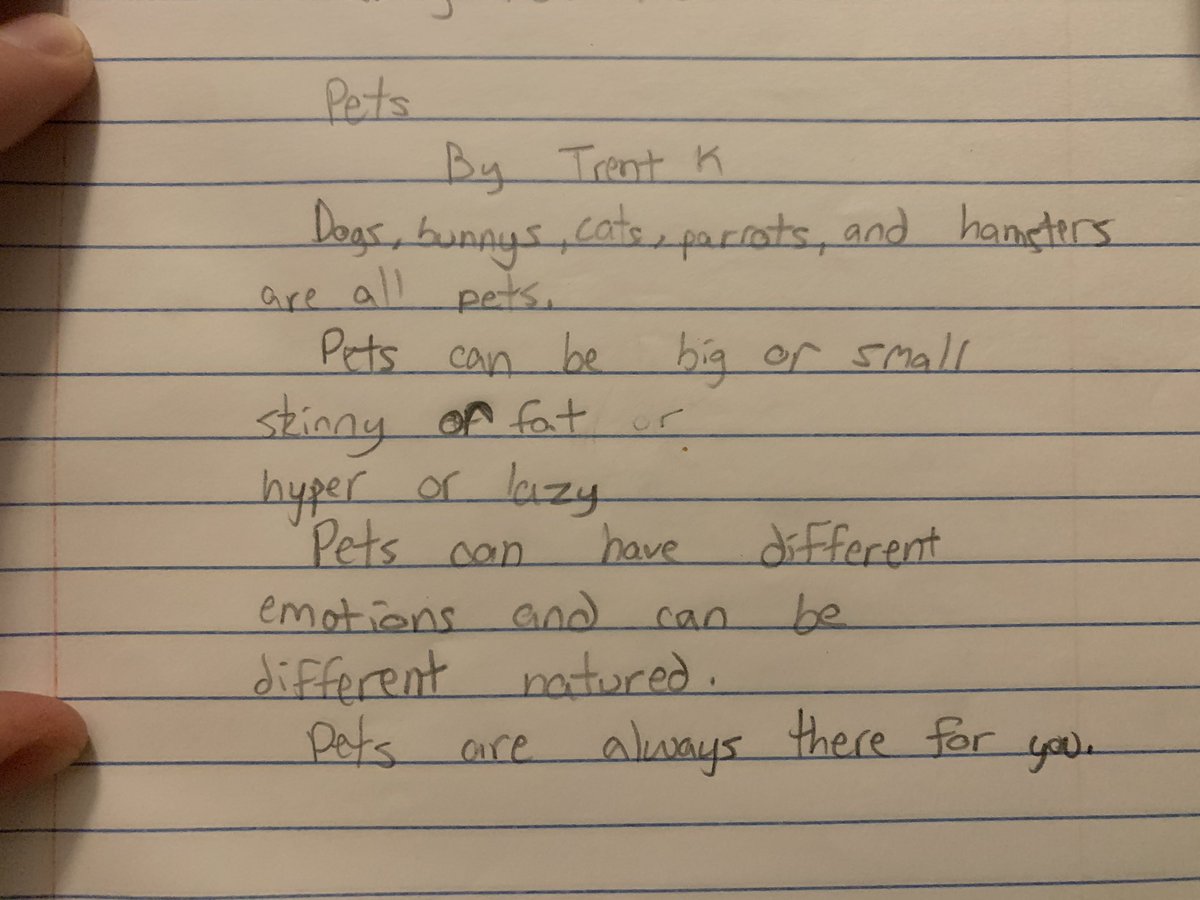 TKastensmidt's tweet photo. Fifth grade Trenton Kastensmidt original poems https://t.co/oYHEEeVtTY