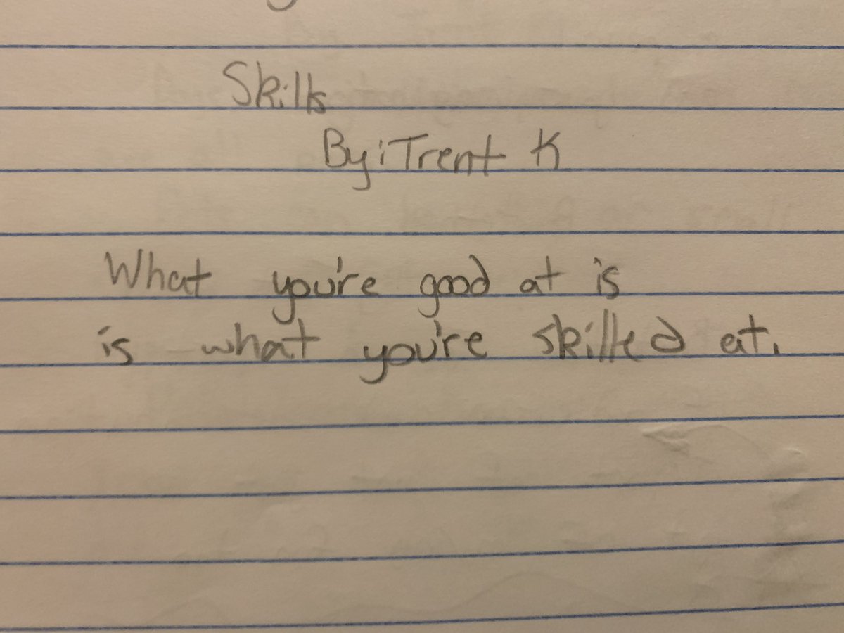 TKastensmidt's tweet photo. Fifth grade Trenton Kastensmidt original poems https://t.co/oYHEEeVtTY