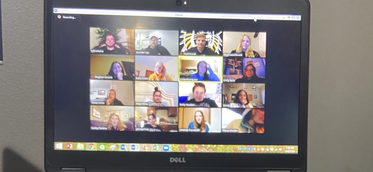 So great to get the team together tonight and catch up! We may be spread all around the country now, but that doesn’t stop us from continuing our culture. #RollTiges🐯