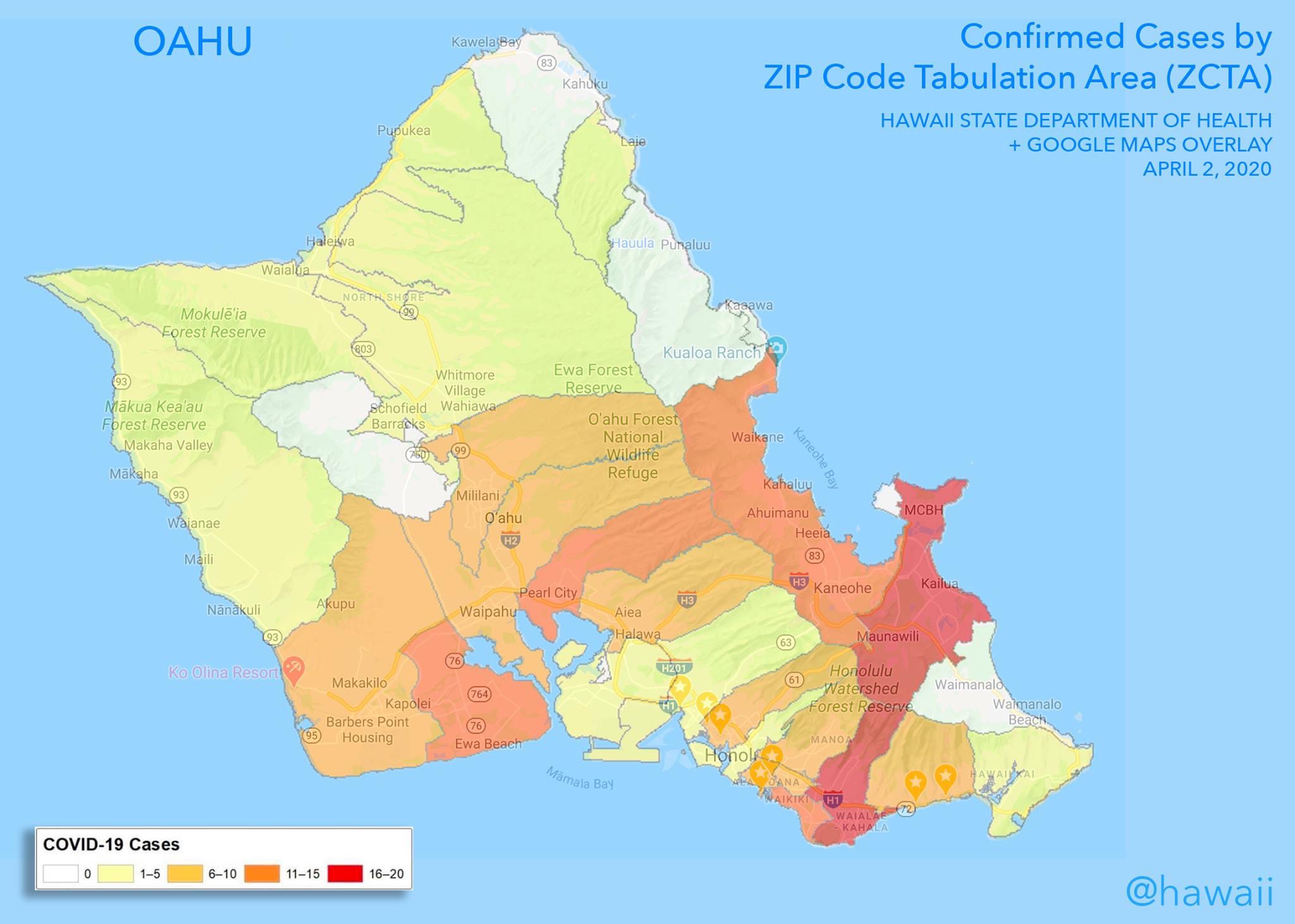 Kailua Zip Code Map Beulah Sallyann