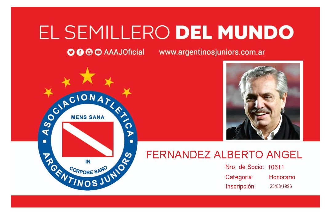 Hoy @MalaspinaC me hizo saber en su condición de presidente, que @AAAJoficial me declaró socio honorario del club que amo. Extraordinario regalo de cumpleaños!!! Muchas gracias!!!