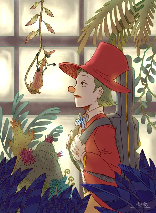 #上手い下手は別にして自分の絵柄のここが好き
世界観とキャラデザ 
