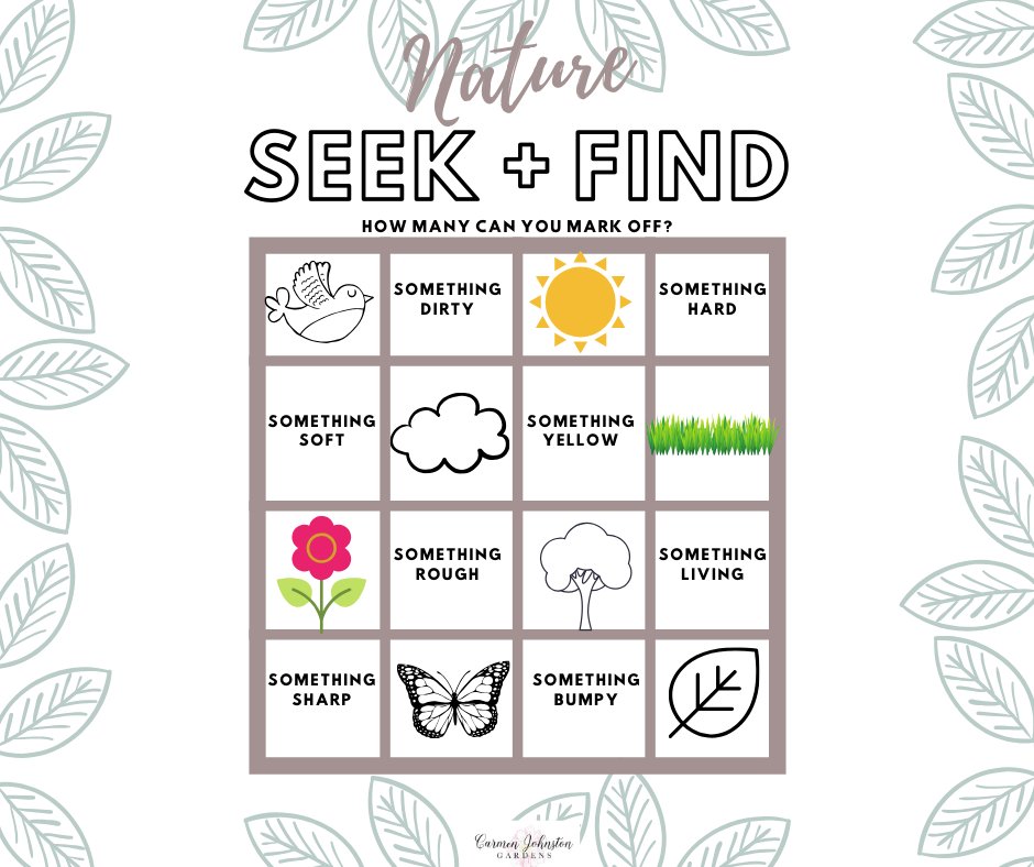 Enjoy the beautiful weather this weekend &amp; go on a walk with your family. I have created a nature scavenger hunt for you all to enjoy along your walk! 
#StayHome #FlattenTheCurve #nature #scavengerhunt #fun #family

Click for the printable version here :
canva.com/design/DAD4UpA…