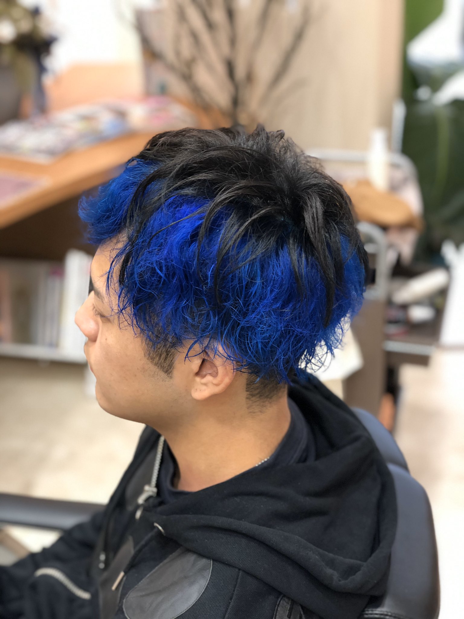 【印刷可能】 ヘアカラー メンズ 青 119165ヘアカラー メンズ 青