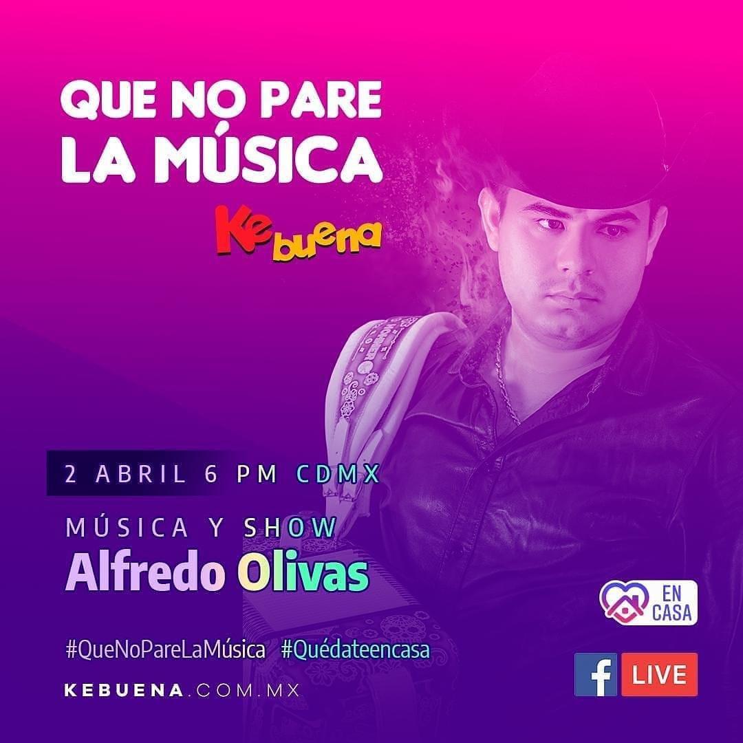 Rebe51954370's tweet photo. No te pierdas este en vivo!!!
@alfredoolivasofficial 
@kebuena 
#quenoparelamusica #QuedateEnCasa #TeamGeneralas👊🏻💋 #AlfredoOlivas #TMLP 👌 
 #TourTieneMemoriaLaPiel
#tienememorialapieltour 
#medalladeplata🥈  #LiveMusicGroup #regionalmexicano
#EquipoOlivas
#TeamAlfredoOlivas https://t.co/85DQdnWmOE