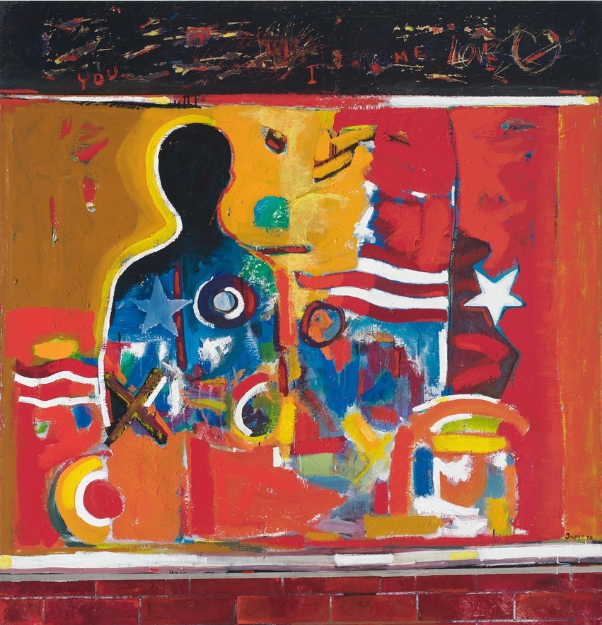 NewBlackMan's tweet photo. 'For the 2017 edition of Art Basel Miami Beach, DC Moore Gallery showcased paintings by #DavidCDriskell from the 1960s and 1970s, a legendary African American artist and art historian. Driskell discussed "Ghetto Wall #2" 1970.'
https://t.co/nArQdwnyvg
#RIP https://t.co/Pqb5CepJL7