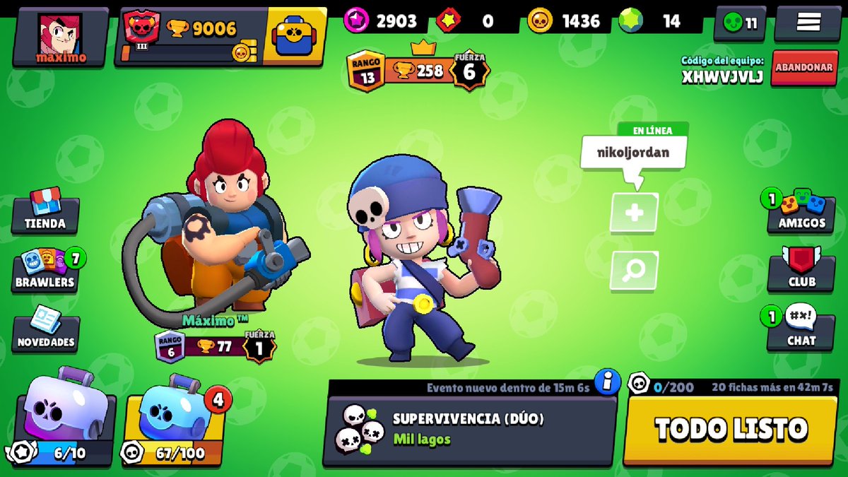 ElMaxiPe's tweet photo. Porfin 9k copas, meta 10k copas antes de que acabe la temporada.
Me salio Bea 💪 https://t.co/fwb209VwuJ