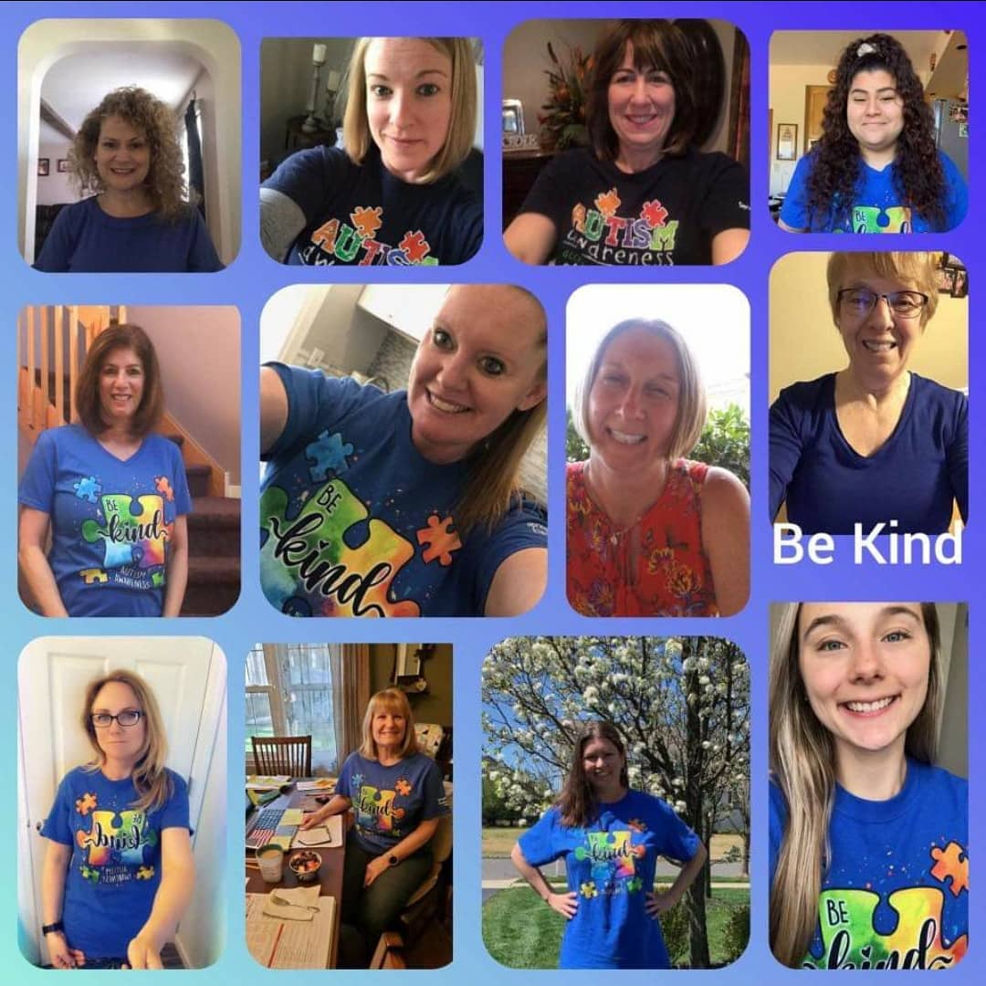 JCraigVaughn's tweet photo. Would've much rather spread kindness with these rockstars in person today, but I think we did ok virtually. #BeKind #AutismAcceptance #SpringfieldRocks https://t.co/nkLaHUz59L